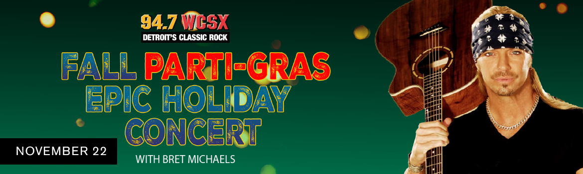 Fall Parti-Gras Epic Holiday Party with Bret Michaels