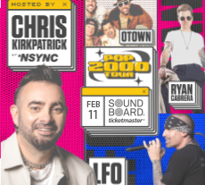 Click here for Pop 2000 Tour w/ Chris Kirkpatrick on *NSYNC/O-Town/ Ryan Cabrera & LFO 